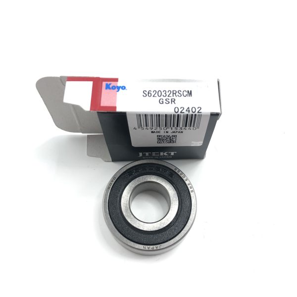 S6203 2RSCM KOYO Stainless Steel Ball Bearings, 17x40x12, Bulk 100 Pcs.