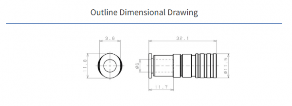 CPSE7-6, Coupler-One-Touch Socket Straight Fitting, E3/E7 Series