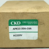 Solenoid valve CKD APK11-20A-C4A-AC220V