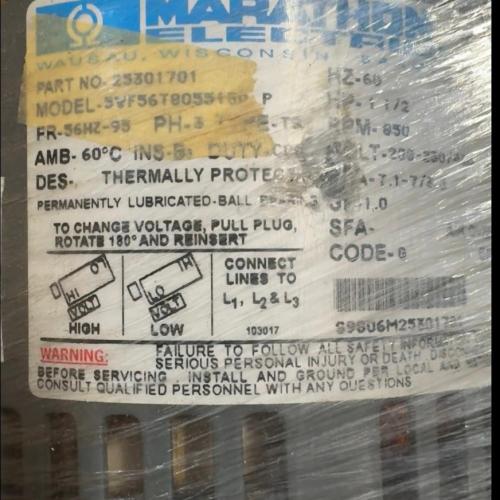 Marathon Electric Mod 5VF56T8055150