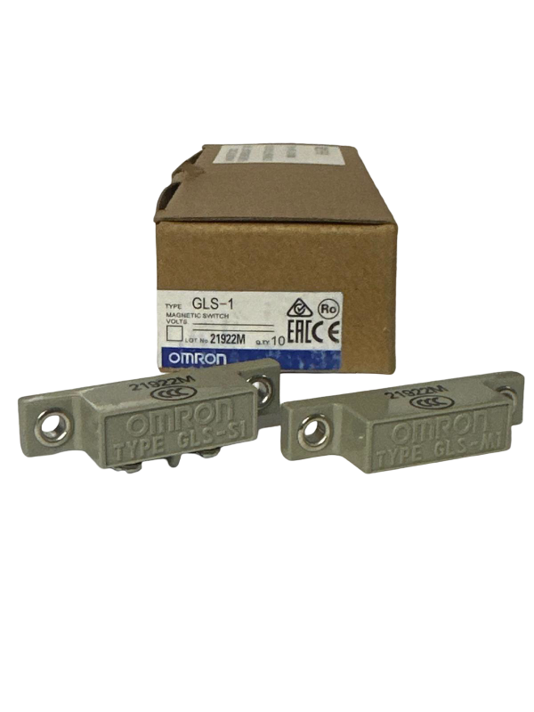 Omron GLS-S1, INTERLOCK MAGNETIC GLS-S1, Magnetic Proximity Sensor - reed switch - sensor and magnet set