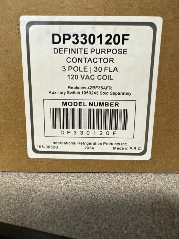 DP330120F, Contactor.