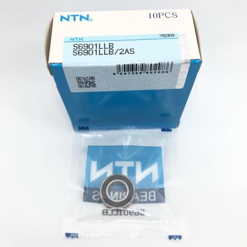 S6901LLB NTN Stainless Steel Radial Bearing (CN clearance) - 12x24x6, Pk-10