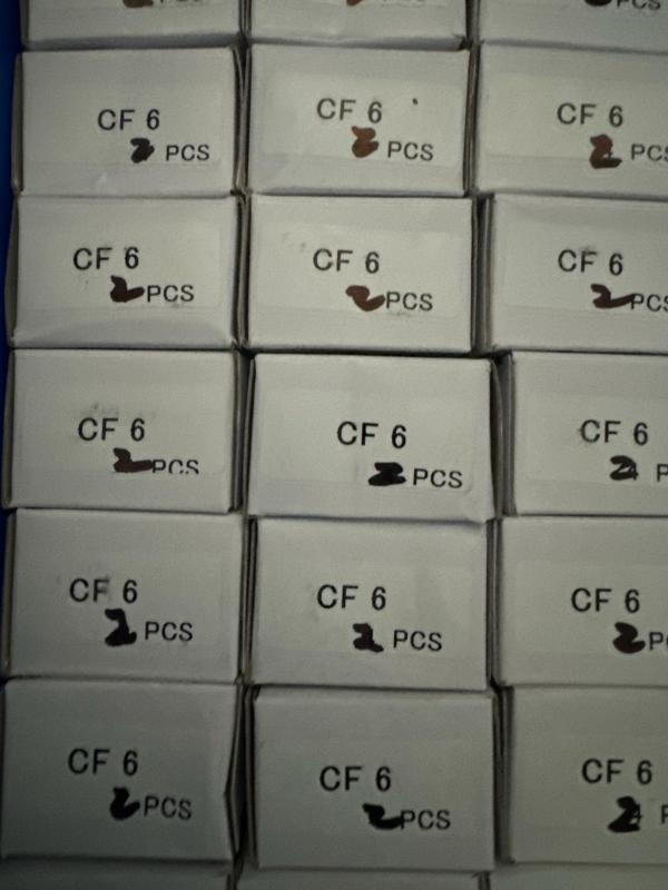 CF6 - 2PCS CF6B CAM FOLLOWER - WHITE BOX Pk-2, 16x11x6mm, CF6WHITE-BOXPk-2