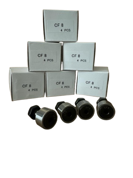 CF8_-_4_PCS-removebg-preview CF8 CAM FOLLOWER - WHITE BOX Pk-4, 19x11x8mm, CF8WHITE-BOXPk-4
