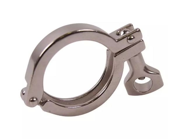 Sanitary Clamp | 2 in. Single Hinge - SS316 - 13MHM-R200