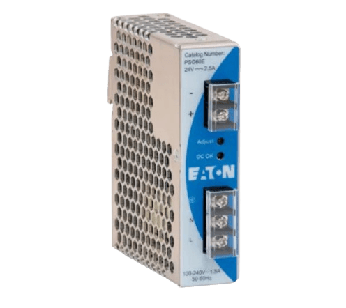 Eaton - Cutler Hammer PSG60E24SP Power Supply, AC-DC, 1PH, 85-264VAC, 24VDC, 60W, Screw Term, Plastic
