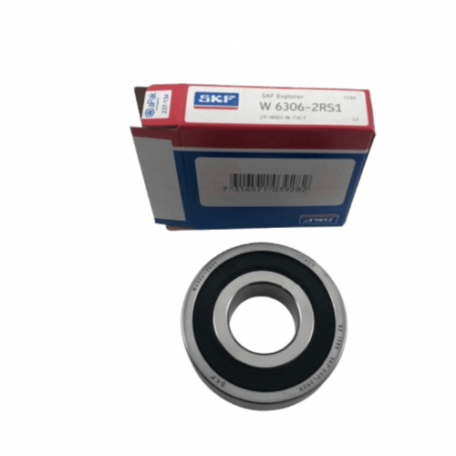 W 6306-2RS1 Stainless steel deep groove ball bearing with integral sealing.