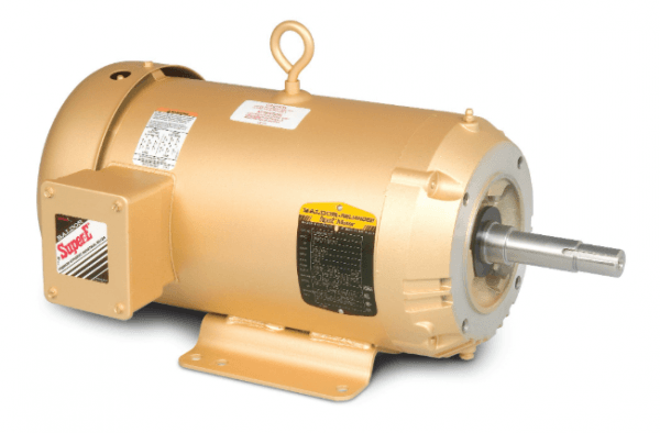 Baldor EJMM3615T Motor, 5HP, 1755RPM, 3PH, 60HZ, 184JM, 3642M, TEFC, F1