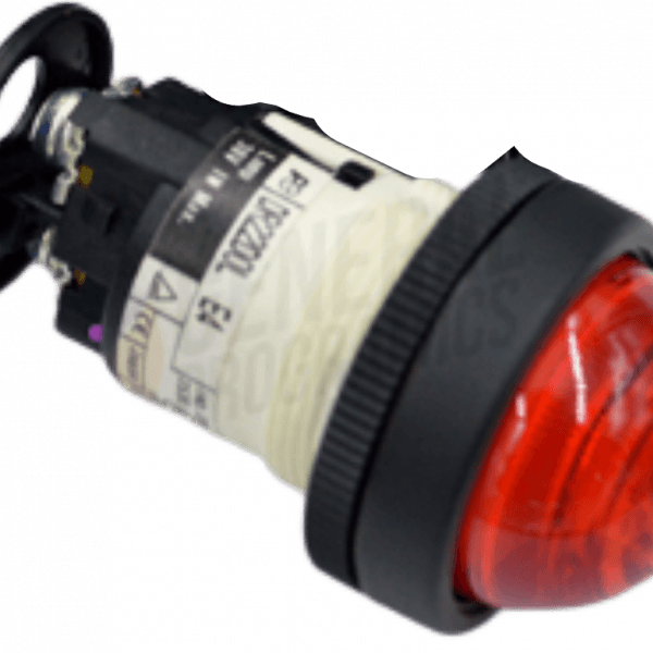 DR22D0L-E3R, PILOT LAMP 22MM 24V RED COLOR