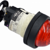 DR22D0L-E3R, PILOT LAMP 22MM 24V RED COLOR