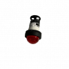 DR22D0L-E3R, PILOT LAMP 22MM 24V RED COLOR