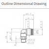 PL8-01 01 US206G2, Spherical outer diameter, fixing by socket set screw.