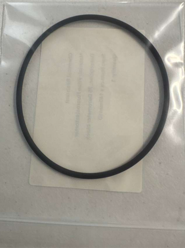 O´ring Viton Fluoroelastomer, 75 Durometer Black, 5x140mm ID. 1 Pc. VF75BK5140
