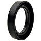 DDS Rotary Shaft Seal: 2 Lip w/Spring, TB, Nitrile, 60 mm ID, 80 mm OD, 10 mm Wd, 7 psi Max Pressure, 608010TB