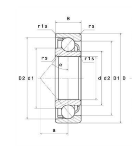 7210B - NTN, 50x90x20mm