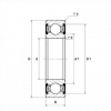 6020LL - NTN, 100x150x24mm