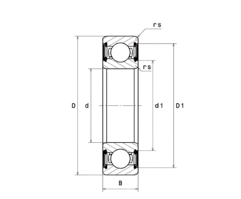 6020LL - NTN, 100x150x24mm