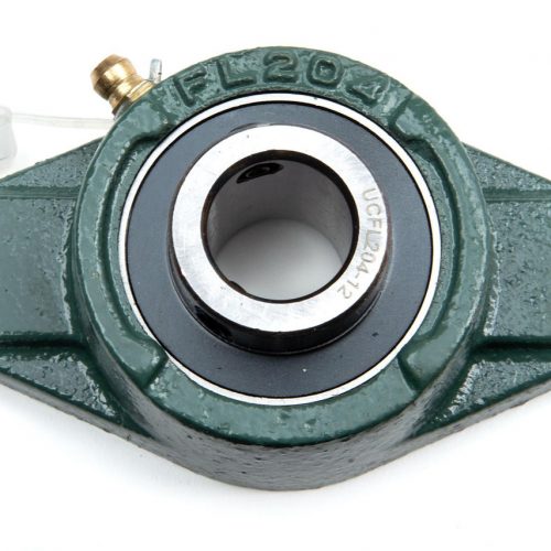 UCFL204-12 - GEN, 2-Bolt Flange Set Screw mounted ball bearing unit with 3/4" bore.