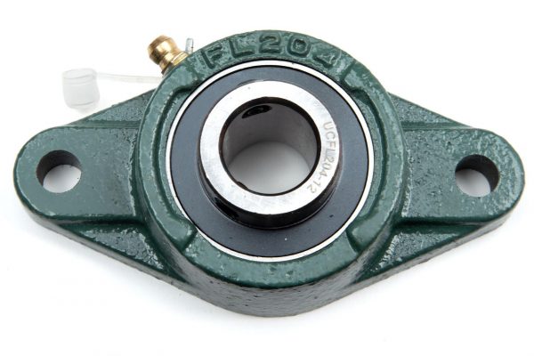 UCFL204-12 - GEN, 2-Bolt Flange Set Screw mounted ball bearing unit with 3/4" bore.