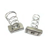 4118S1 1/4"-20 Stainless Steel Spring Nuts for Unistrut Channel – Qty. 50