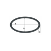 Topog-E Series 180 Oval 12" x 16" x 1-1/2"