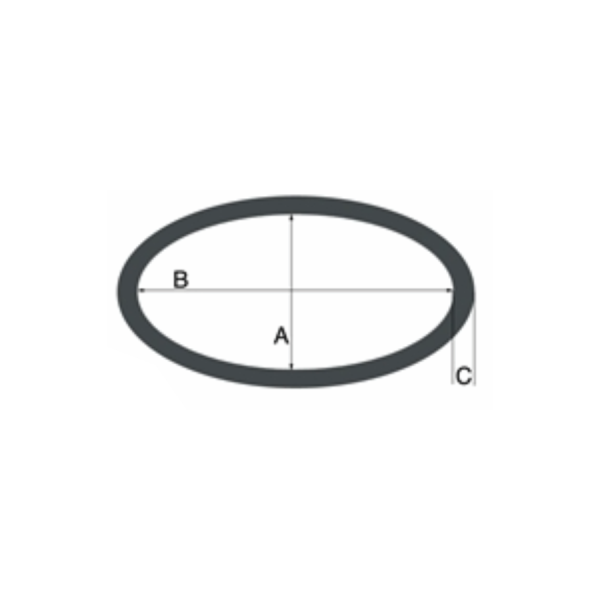 Topog-E Topog-E Series 180 Oval 12" x 16" x 1-1/2"