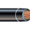 500MCM AWG UL THHN Building Wire, Bare copper, 37 Strand, PVC, 600V, Black, 20513899